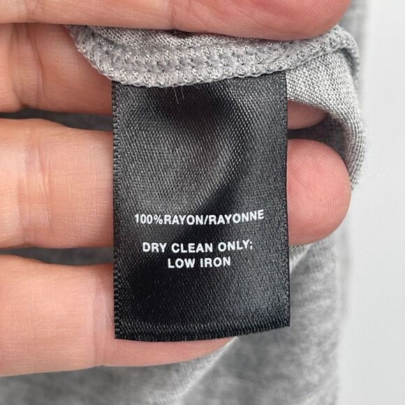 LaFayette 148  Lexia Top Gray Melange Size S NWT - Picture 4 of 6